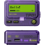 Trozk TP01-10-30W 10000mAh Call機移動電源 (星雲紫)